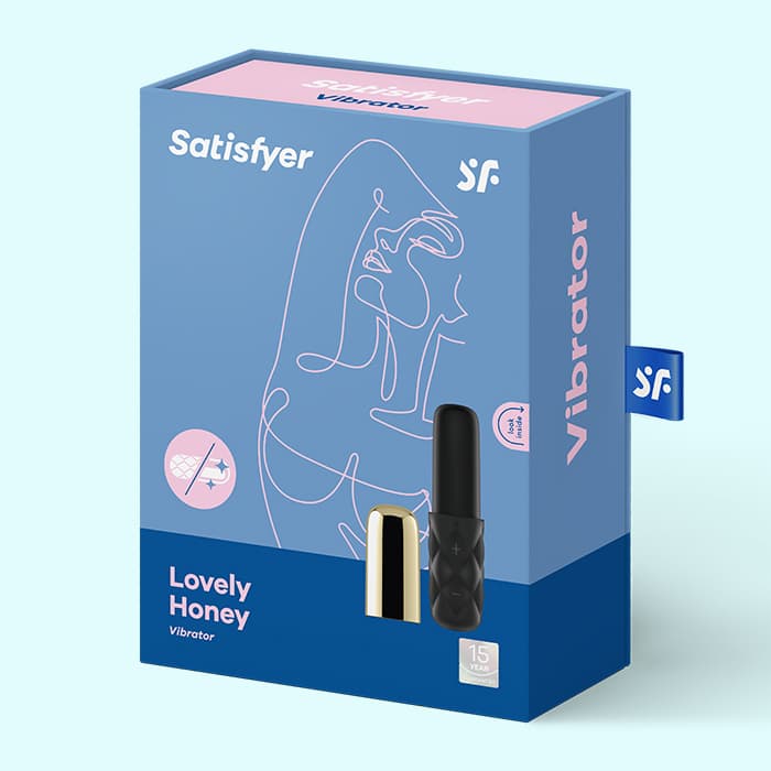 Satisfyer Mini Lovely Honey - Vibrador de clítoris-CHERISH