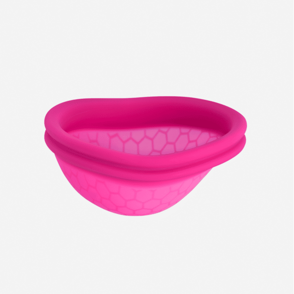 Copa menstrual plana