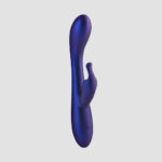 royals empress– conejito vibrador metallic blue – silicona suave